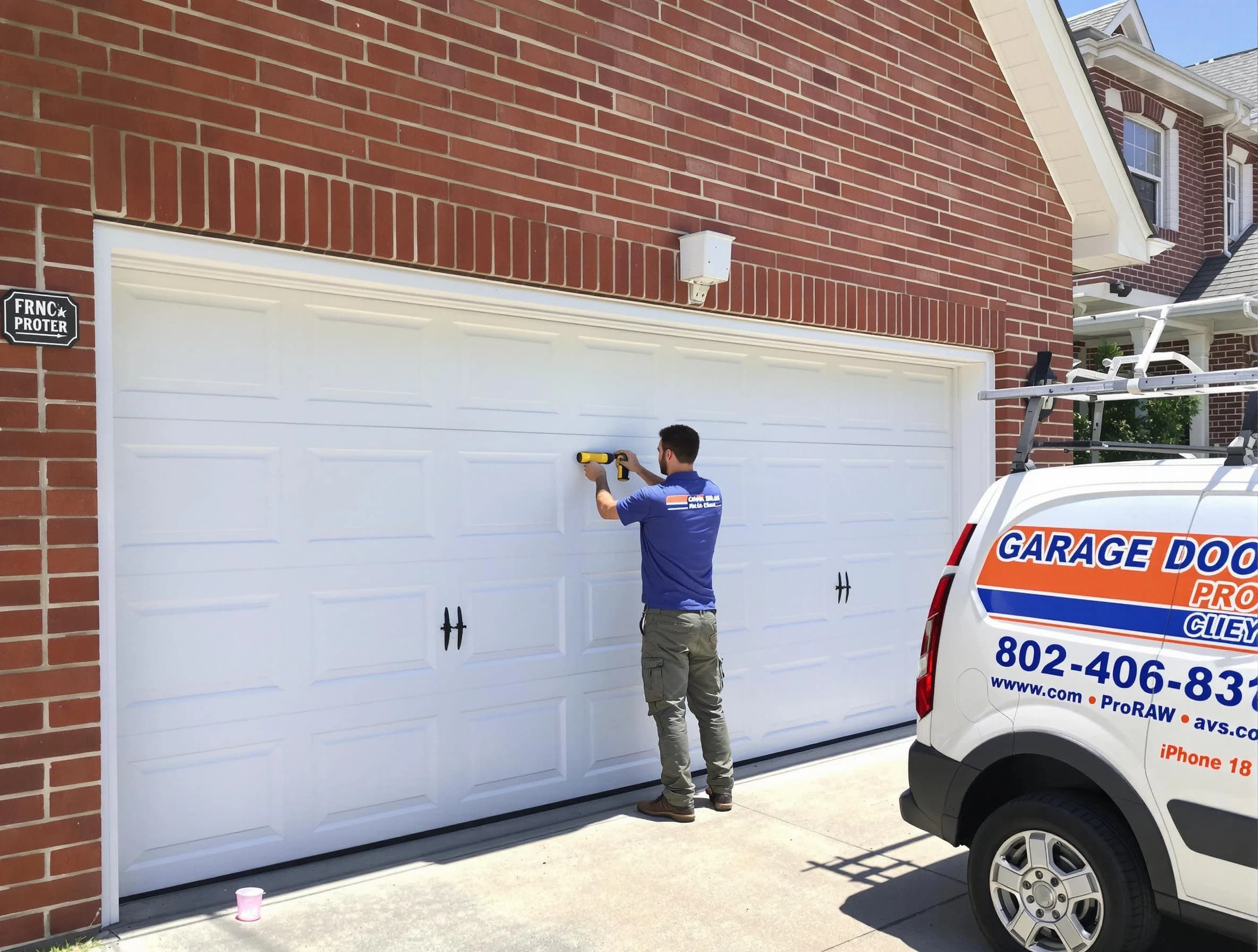 Local garage door repair service by Kingfisher Garage Door Repair in Kingfisher