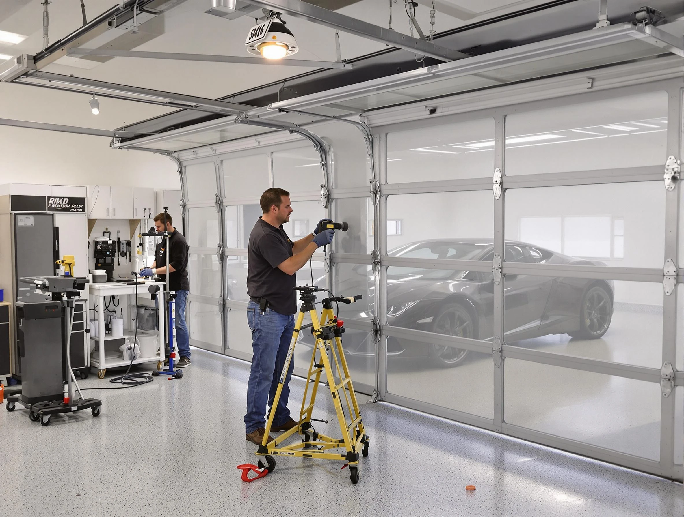 Garage Door Dents Repair in Kingfisher