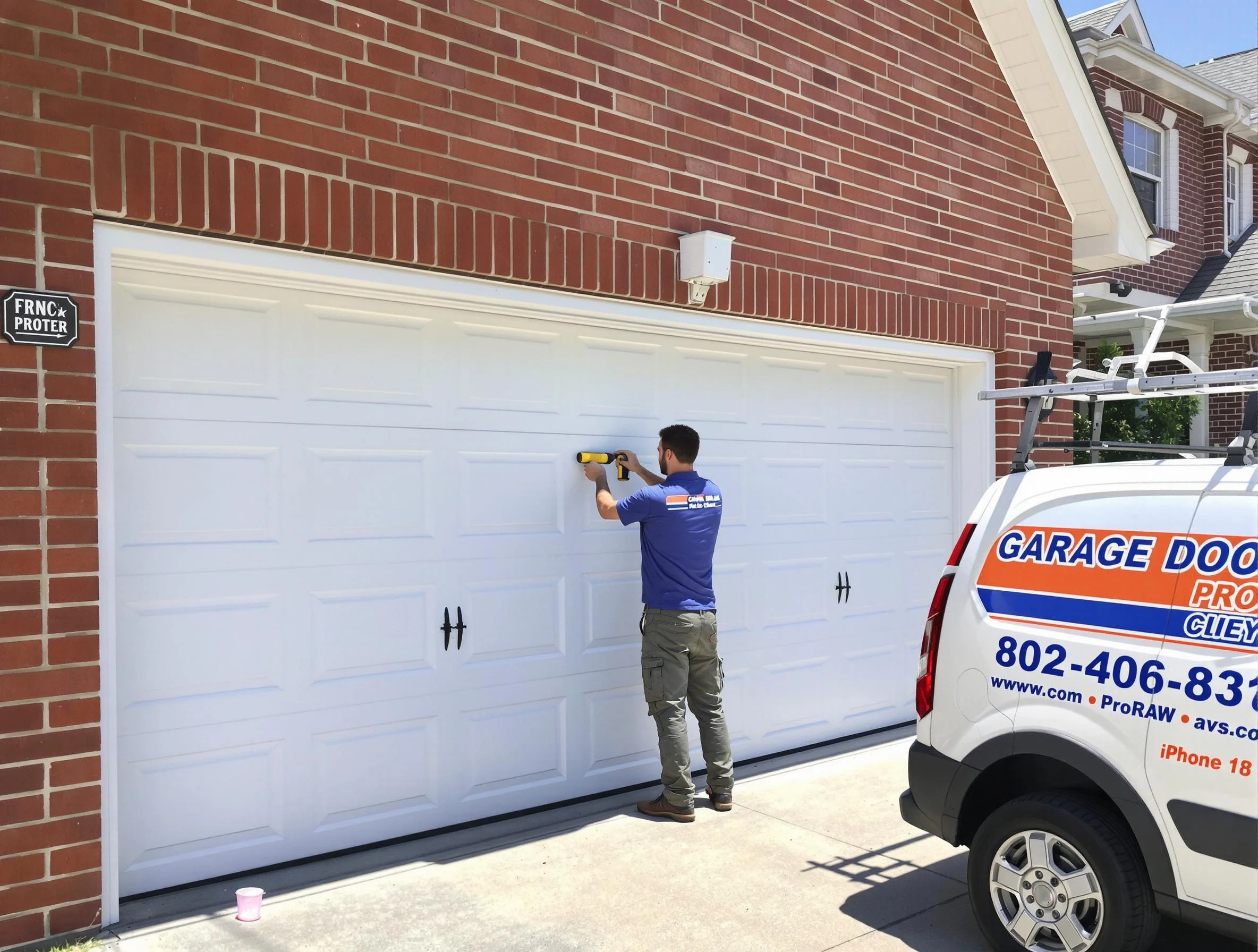 Local garage door repair service by Kingfisher Garage Door Repair in Kingfisher